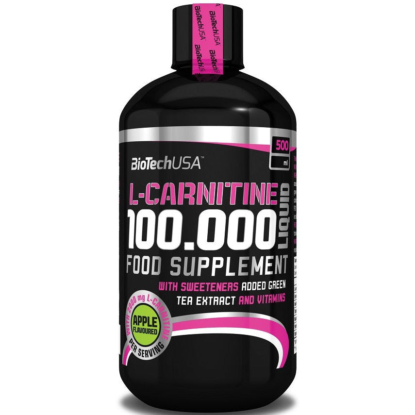 BioTechUSA L-Carnitine 100.000, Apple - 500 ml.