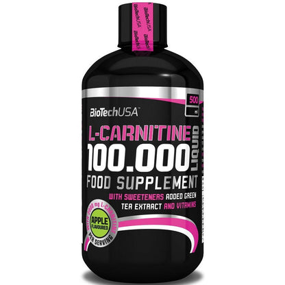 BioTechUSA L-Carnitine 100.000, Apple - 500 ml.