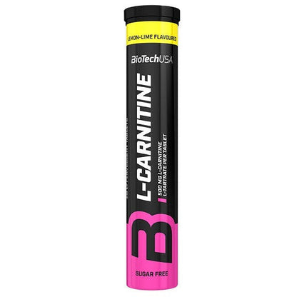BioTechUSA L-Carnitine Effervescent, 500mg (Blueberry-Raspberry) - 20 tablets