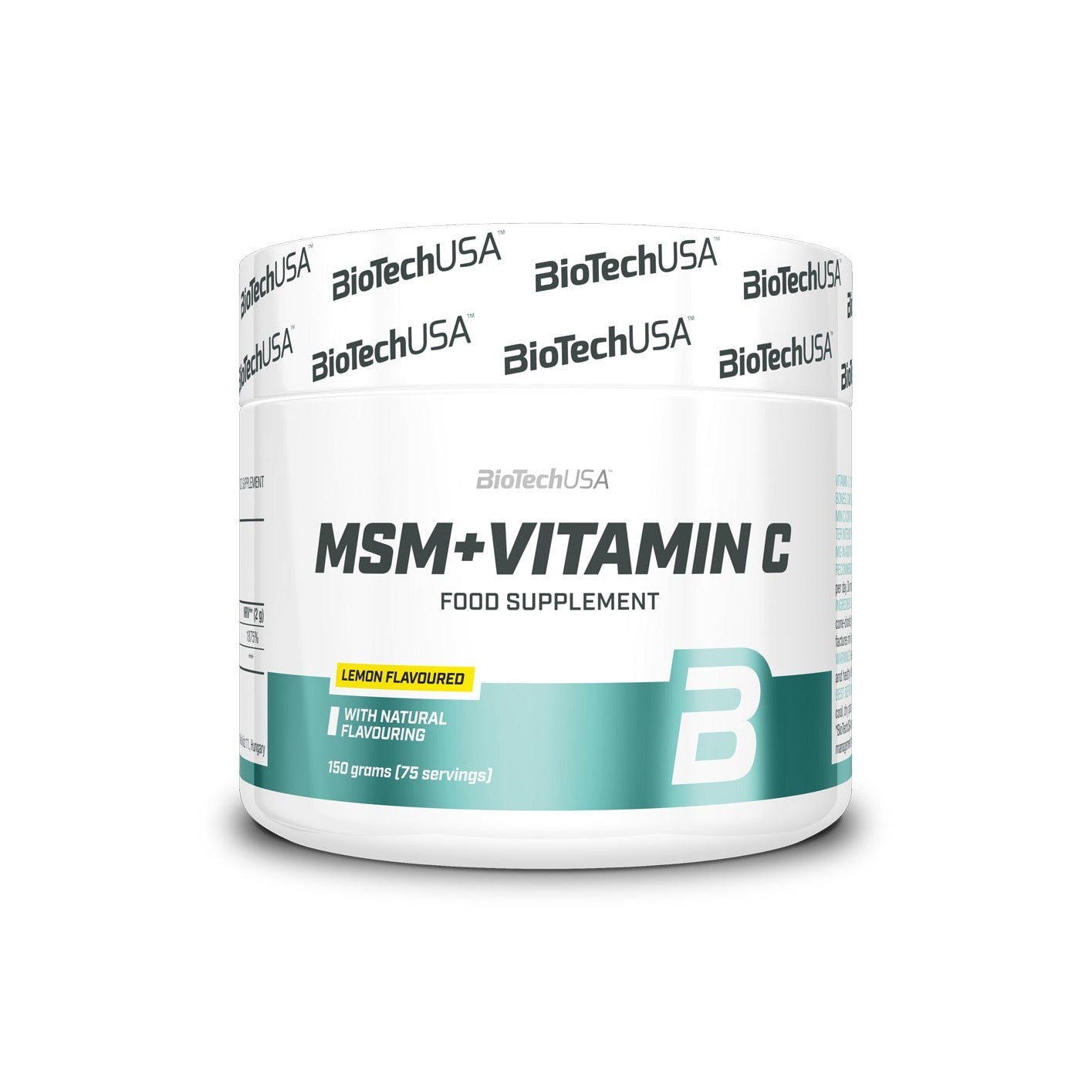 BioTechUSA MSM + Vitamin C, Lemon - 150g