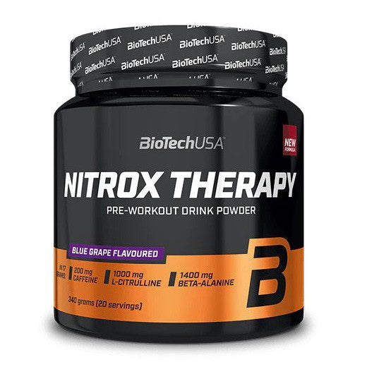 BioTechUSA Nitrox Therapy, Blue Grape - 340g