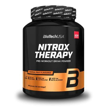 BioTechUSA Nitrox Therapy, Tropical Fruit - 680g