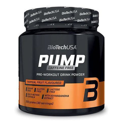 BioTechUSA Pump Caffeine Free, Tropical Fruit - 330g