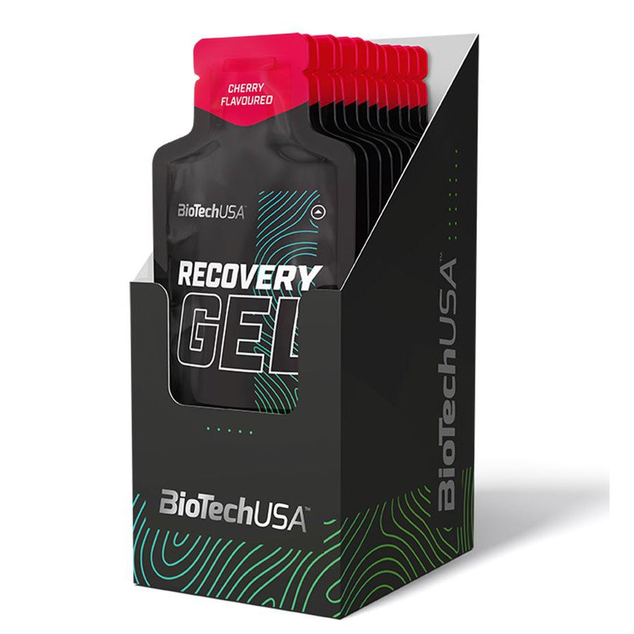 BioTechUSA Recovery Gel, Cherry - 12 x 40g
