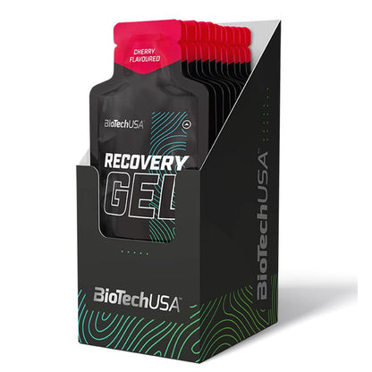 BioTechUSA Recovery Gel, Cherry - 12 x 40g