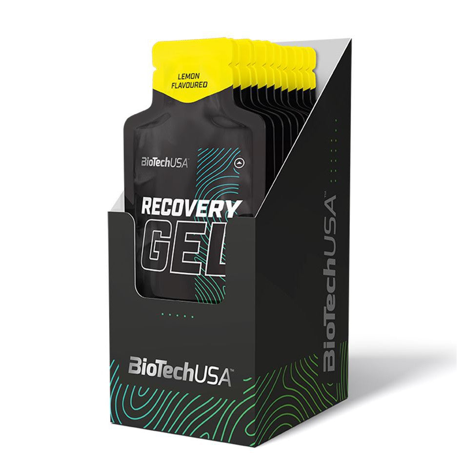 BioTechUSA Recovery Gel, Lemon - 12 x 40g