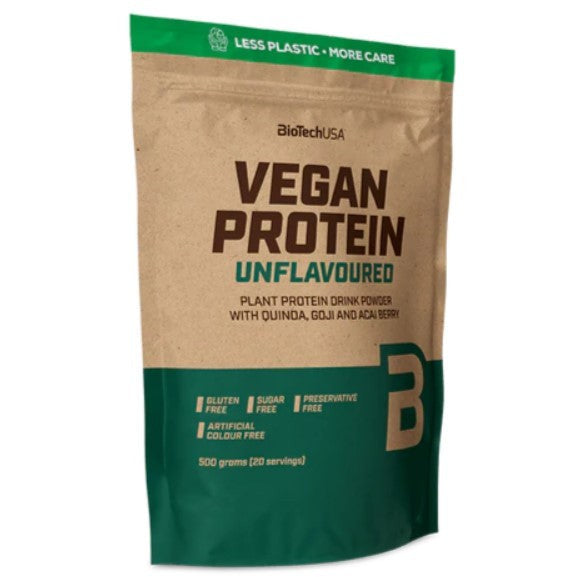 BioTechUSA Vegan Protein, Unflavoured - 500g