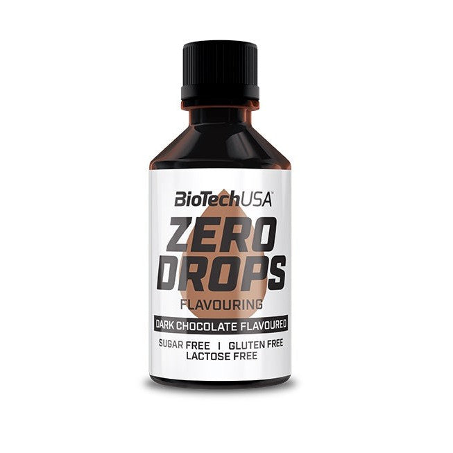 BioTechUSA Zero Drops, Dark Chocolate - 50 ml.