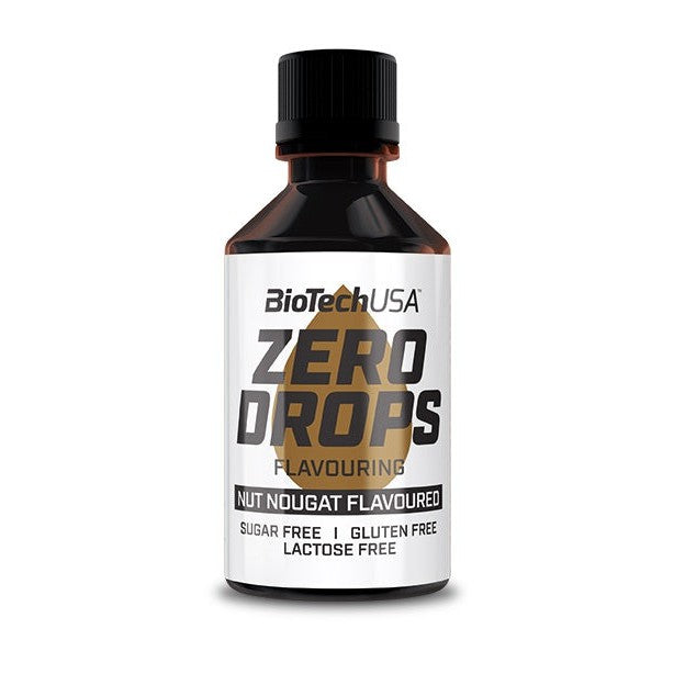 BioTechUSA Zero Drops, Nut Nougat - 50 ml.