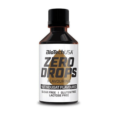 BioTechUSA Zero Drops, Nut Nougat - 50 ml.