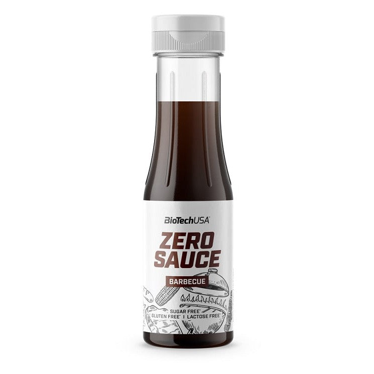 BioTechUSA Zero Sauce, Barbecue - 350 ml.