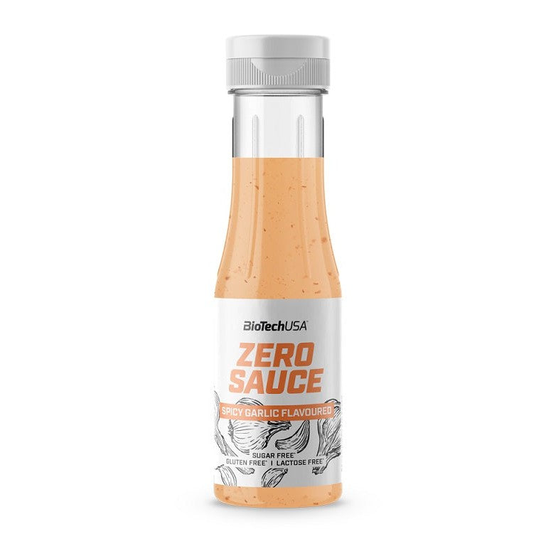 BioTechUSA Zero Sauce, Spicy Garlic - 350 ml.