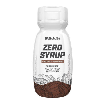 BioTechUSA Zero Syrup, Chocolate - 320 ml.