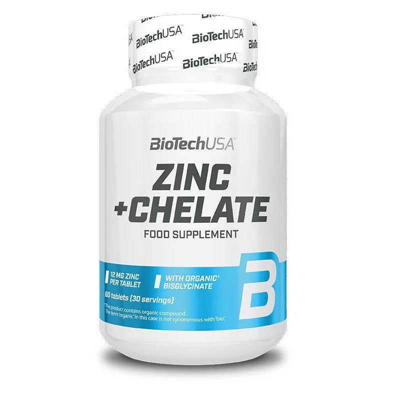 BioTechUSA Zinc + Chelate - 60 tablets