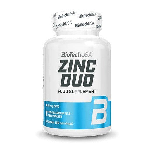 BioTechUSA Zinc Duo - 60 tablets