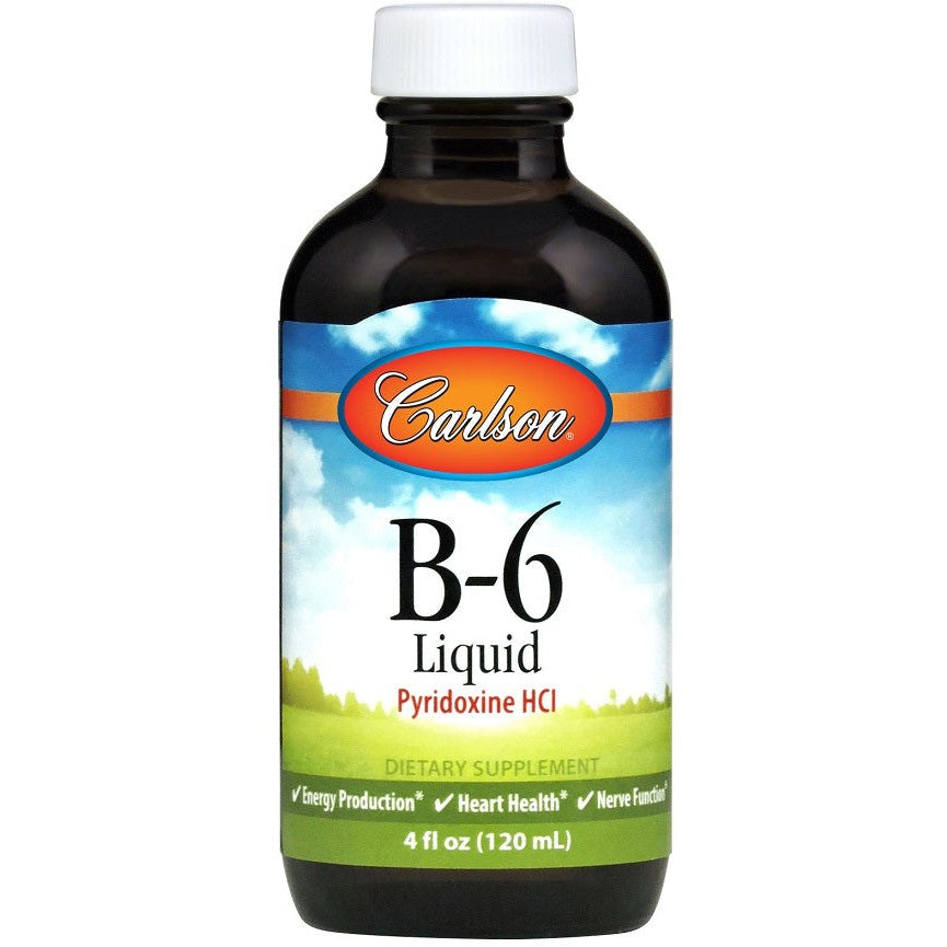 Carlson Labs Vitamin B-6 - Pyridoxine HCl - 120 ml.