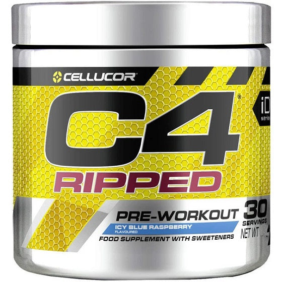 Cellucor C4 Ripped, Icy Blue Raspberry (EAN 5056569900201) - 189g