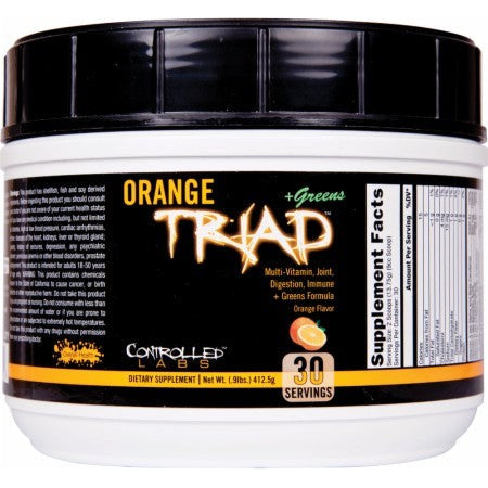 Controlled Labs Orange Triad + Greens, Orange - 408g