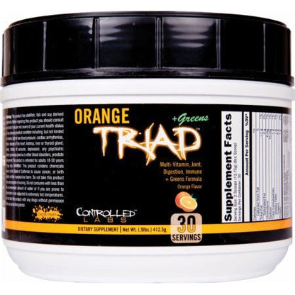 Controlled Labs Orange Triad + Greens, Orange - 408g