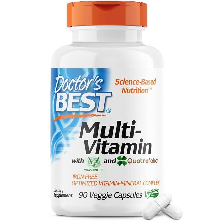 Doctor's Best Multi-Vitamin - 90 vcaps