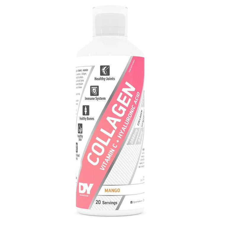 Dorian Yates Liquid Collagen + Vitamin C + Hyaluronic acid, Mango - 500 ml.