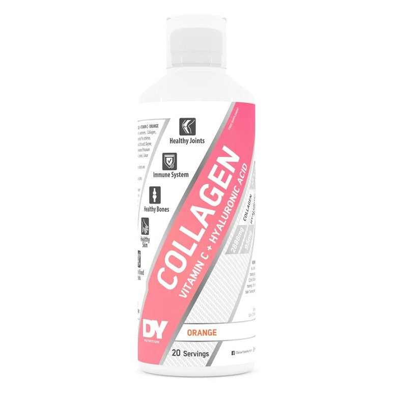 Dorian Yates Liquid Collagen + Vitamin C + Hyaluronic acid, Orange - 500 ml.