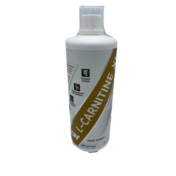 Dorian Yates Liquid L-Carnitine XL, Sour Cherry - 1000 ml.