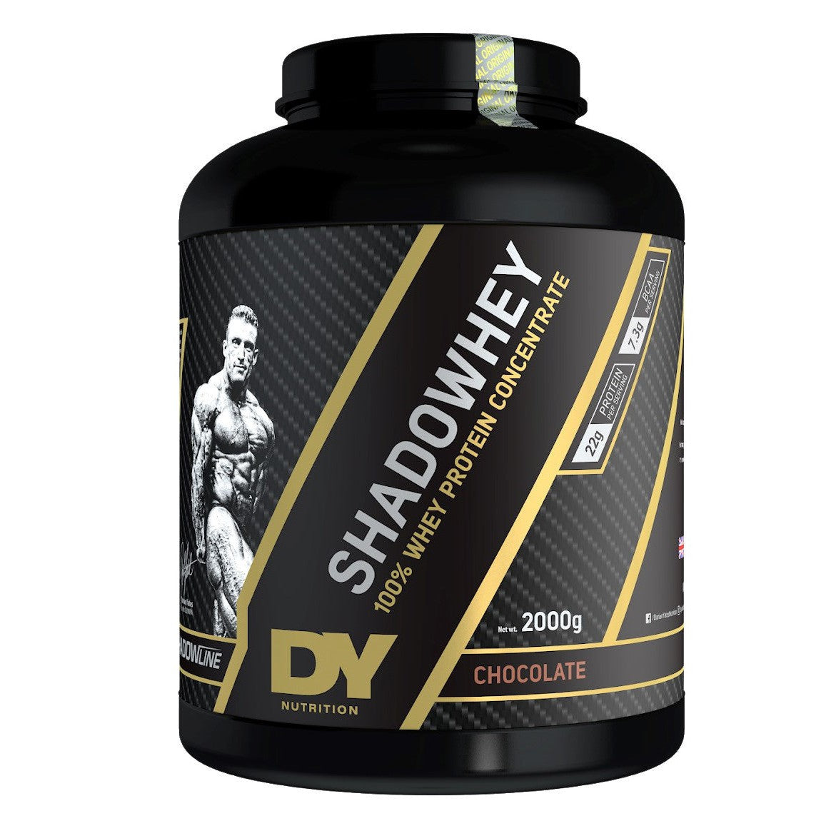 Dorian Yates ShadoWhey Concentrate, Chocolate - 2000g