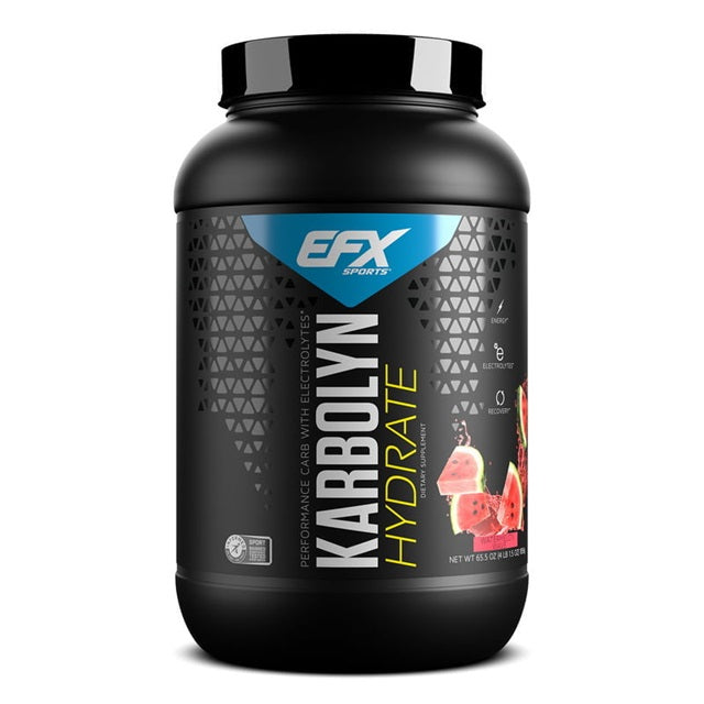 EFX Sports Karbolyn Hydrate, Watermelon Wave - 1856g