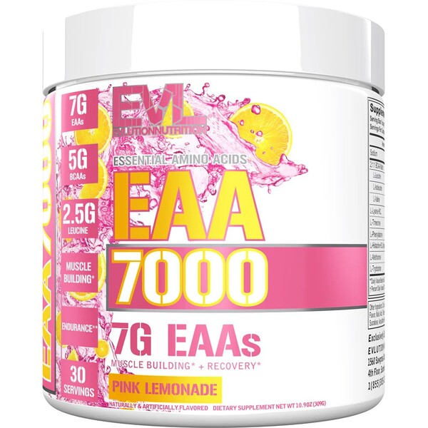 EVLution Nutrition EAA 7000, Pink Lemonade - 309g