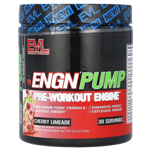EVLution Nutrition ENGN Pump, Cherry Limeade - 270g