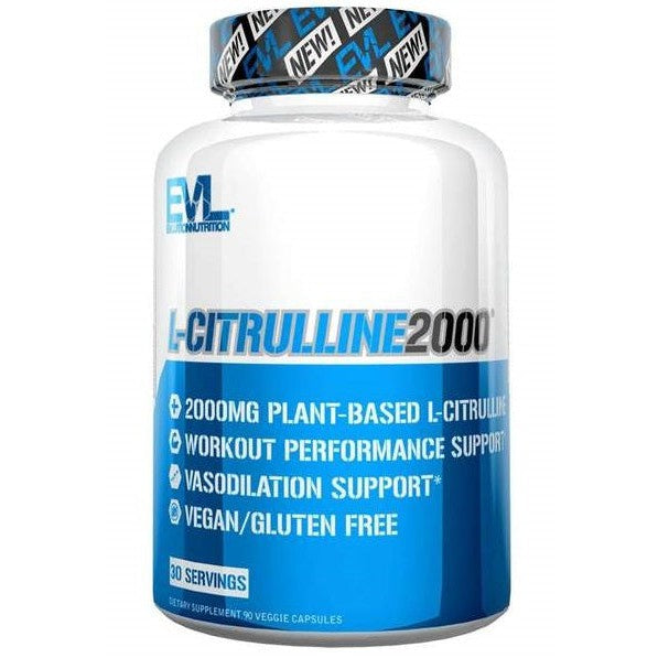 EVLution Nutrition L-Citrulline 2000, Capsules - 90 vcaps