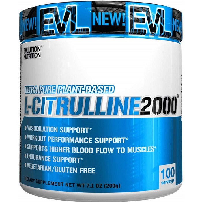 EVLution Nutrition L-Citrulline 2000, Unflavoured - 200g