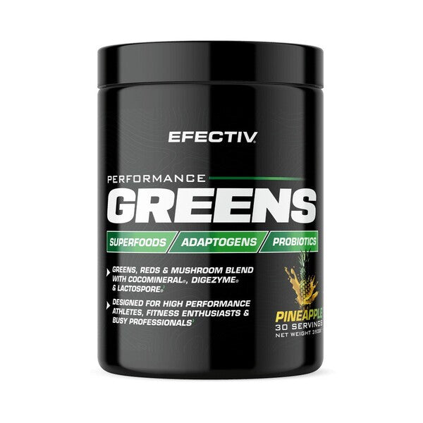 Efectiv Nutrition Performance Greens, Pineapple - 390g