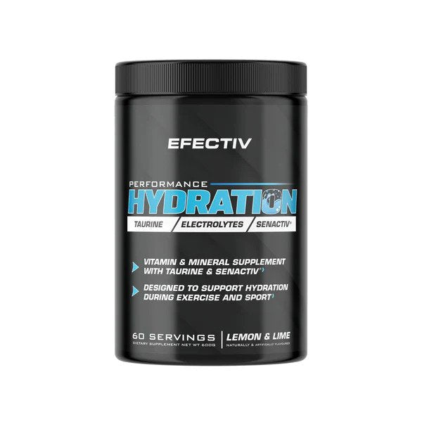 Efectiv Nutrition Performance Hydration, Lemone & Lime - 600g