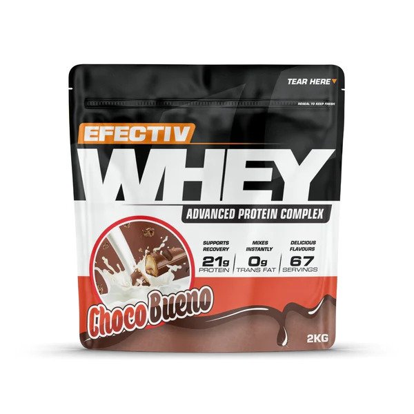 Efectiv Nutrition Whey Protein, Choco Bueno - 2000g