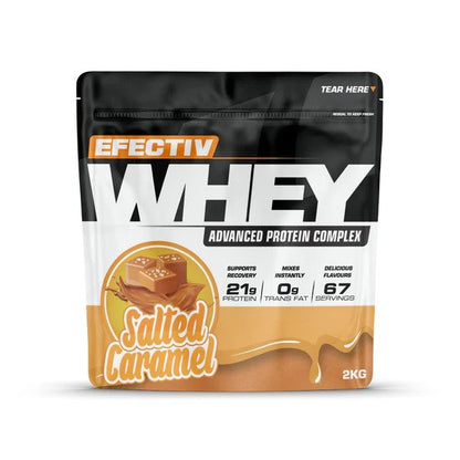 Efectiv Nutrition Whey Protein, Salted Caramel - 2000g