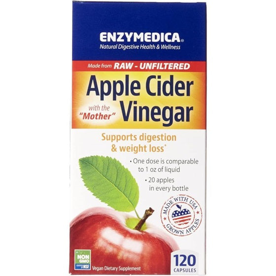 Enzymedica Apple Cider Vinegar - 120 caps