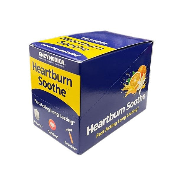 Enzymedica Heartburn Soothe, Vanilla Orange - 6 x 60 ml.