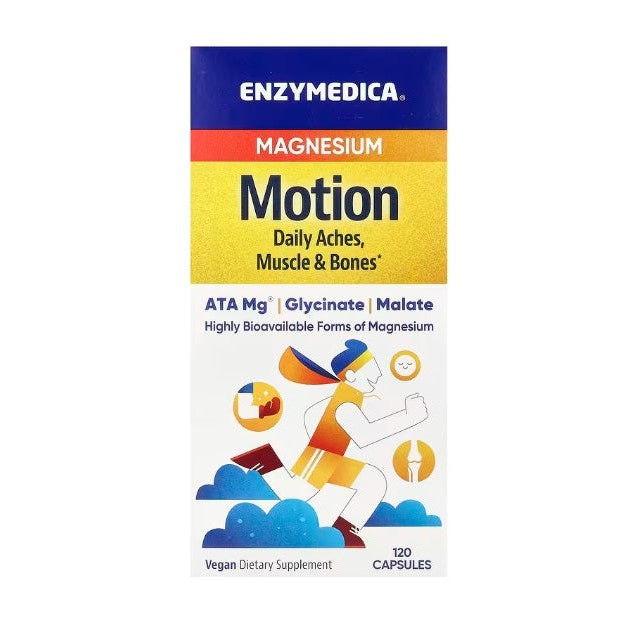 Enzymedica Magnesium Motion - 120 caps