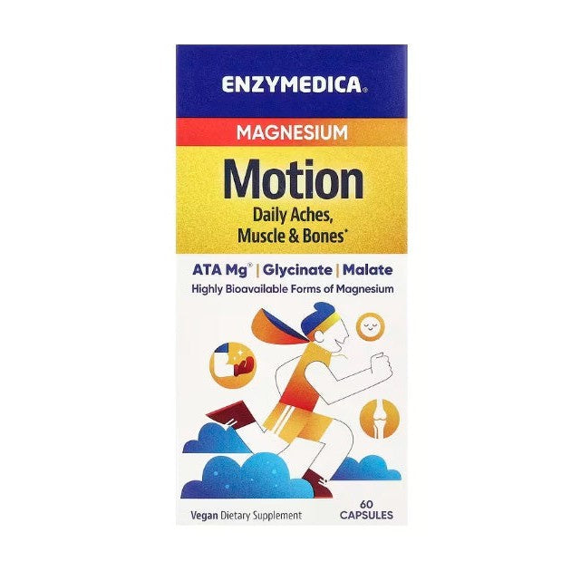 Enzymedica Magnesium Motion - 60 caps