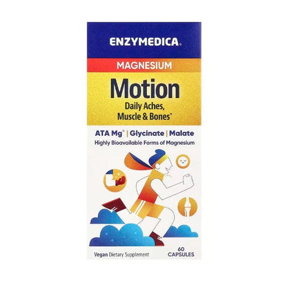 Enzymedica Magnesium Motion - 60 caps