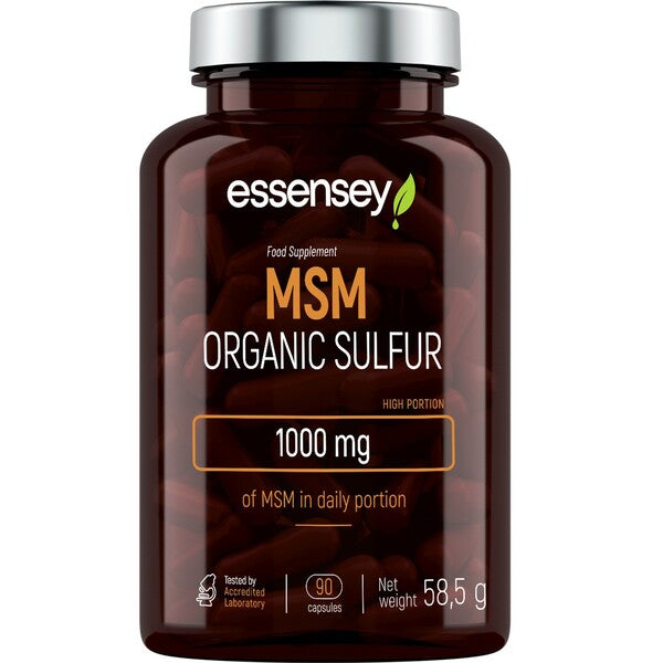 Essensey MSM Sulfur, 1000mg - 90 caps
