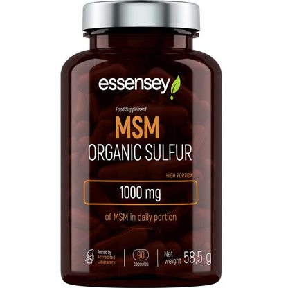 Essensey MSM Sulfur, 1000mg - 90 caps