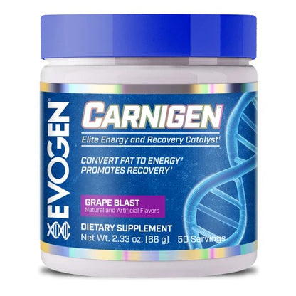 Evogen Carnigen Powder, Grape - 66g