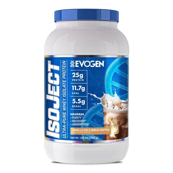 Evogen IsoJect, Vanilla Cold Brew Coffee - 832g