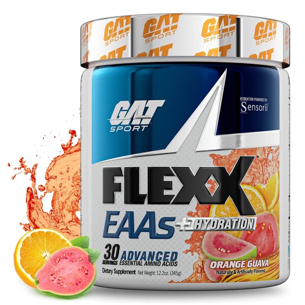 GAT Flexx EAAs + Hydration, Orange Guava - 345g