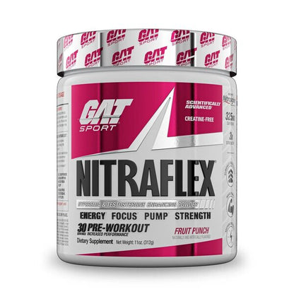 GAT Nitraflex Advanced, Fruit Punch - 312g