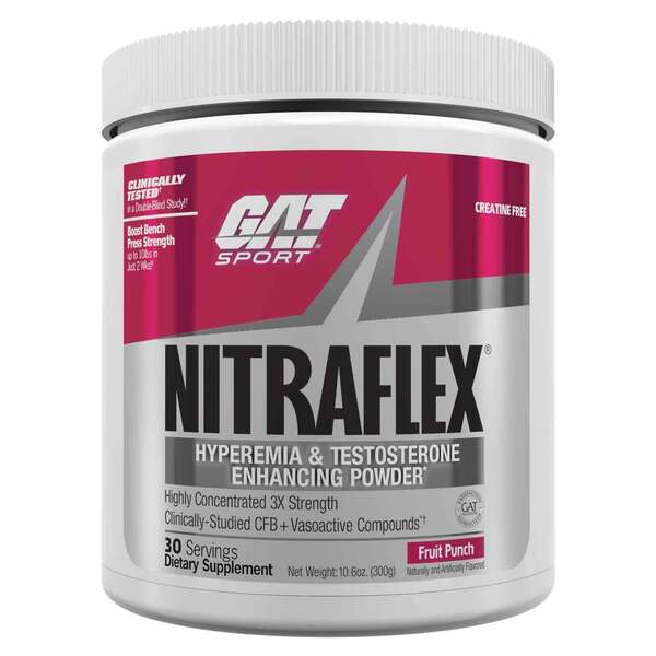 GAT Nitraflex Classic, Fruit Punch - 300g