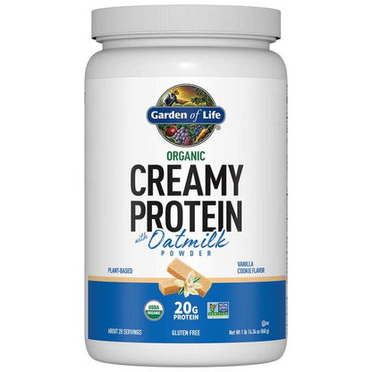 Garden of Life Creamy Protein with Oatmilk, Vanilla Cookie - 860g